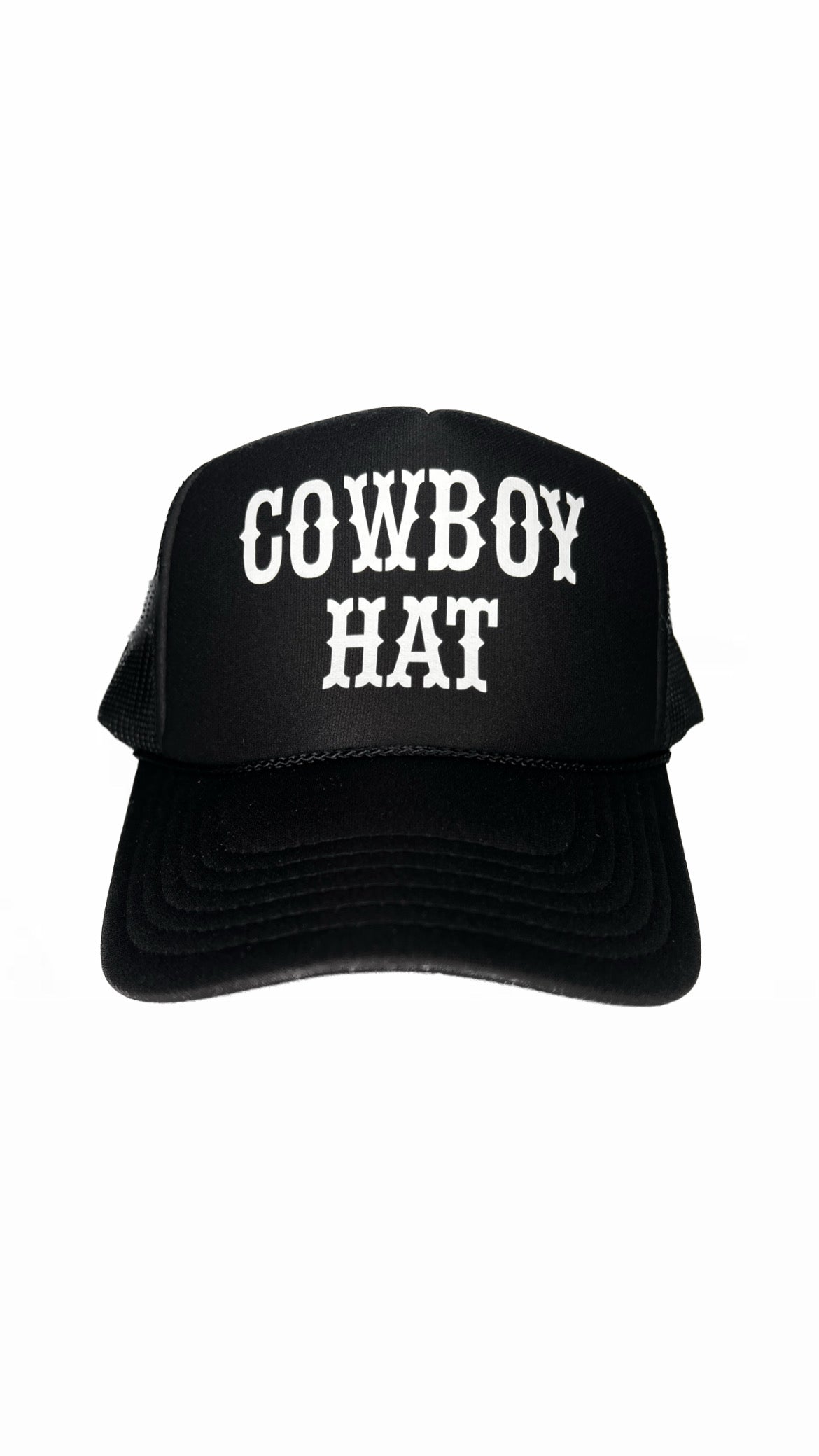 Cowboy Hat Trucker Hat