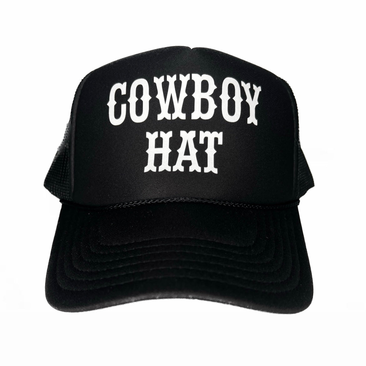 Cowboy Hat Trucker Hat